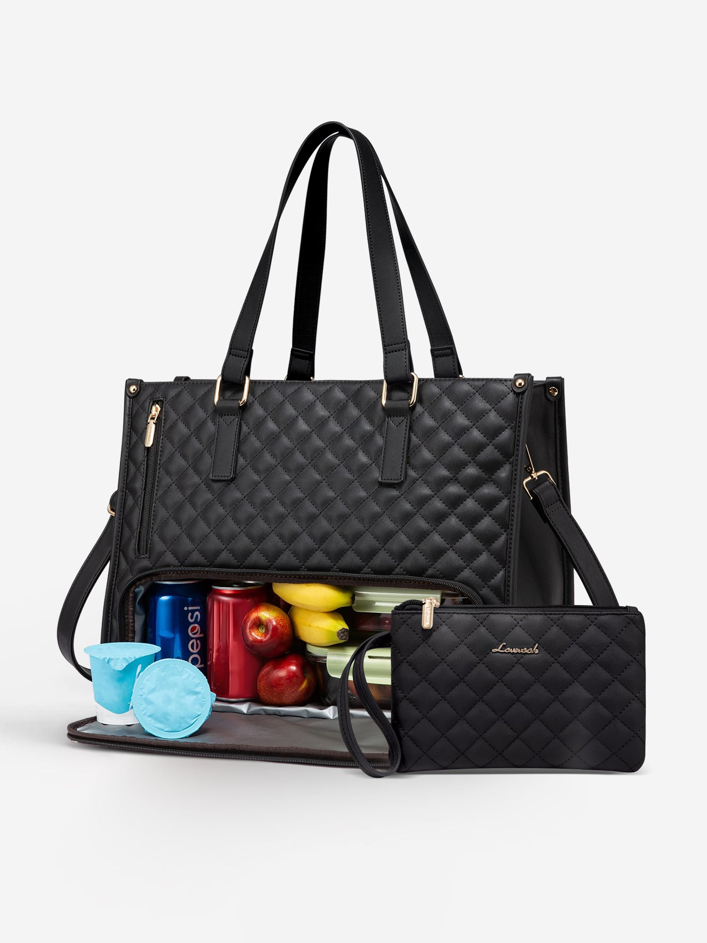 LOVEVOOK Lunch Tote Shoulder Bag, 2Pcs - Main Image