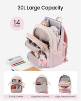 School Backpack 15.6" 17.3",5552