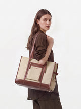 The Anchor Collection Tote Bag, C0004, Cognac