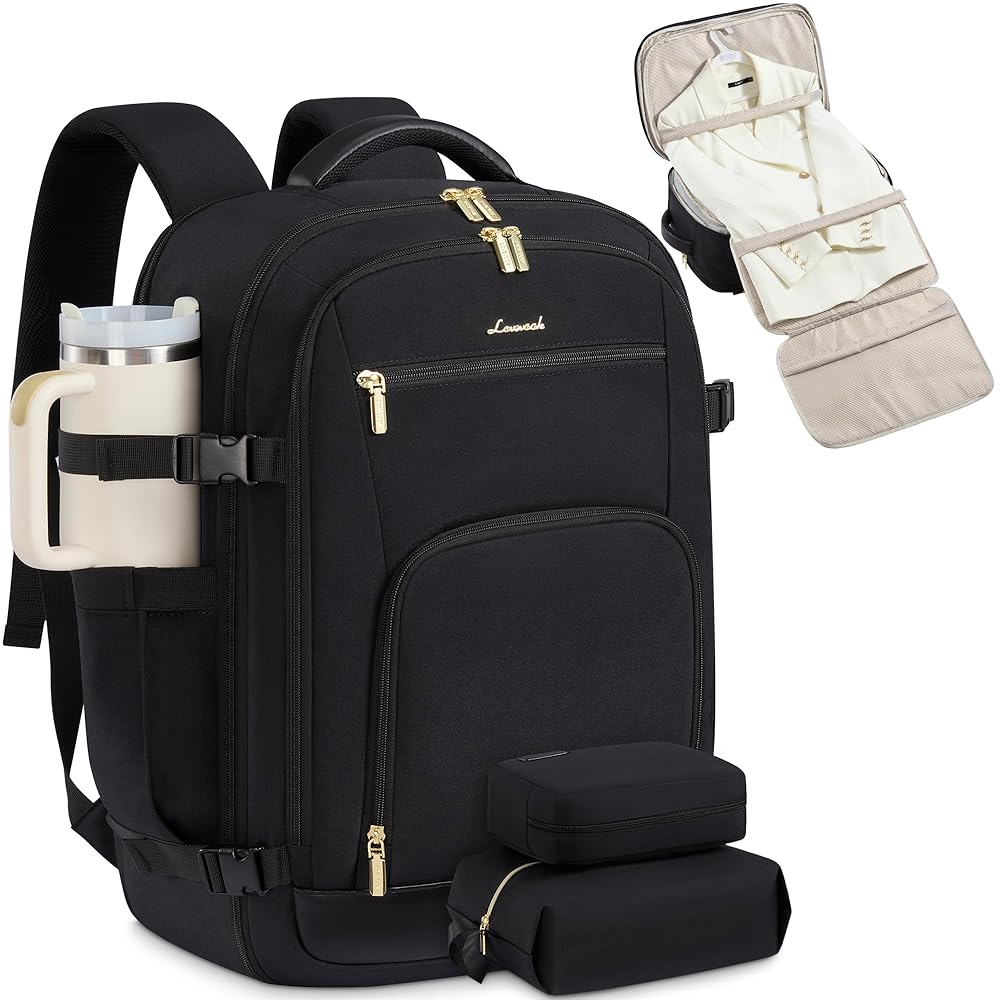 3Pcs/4Pcs Travel Backpack, 40L/50L