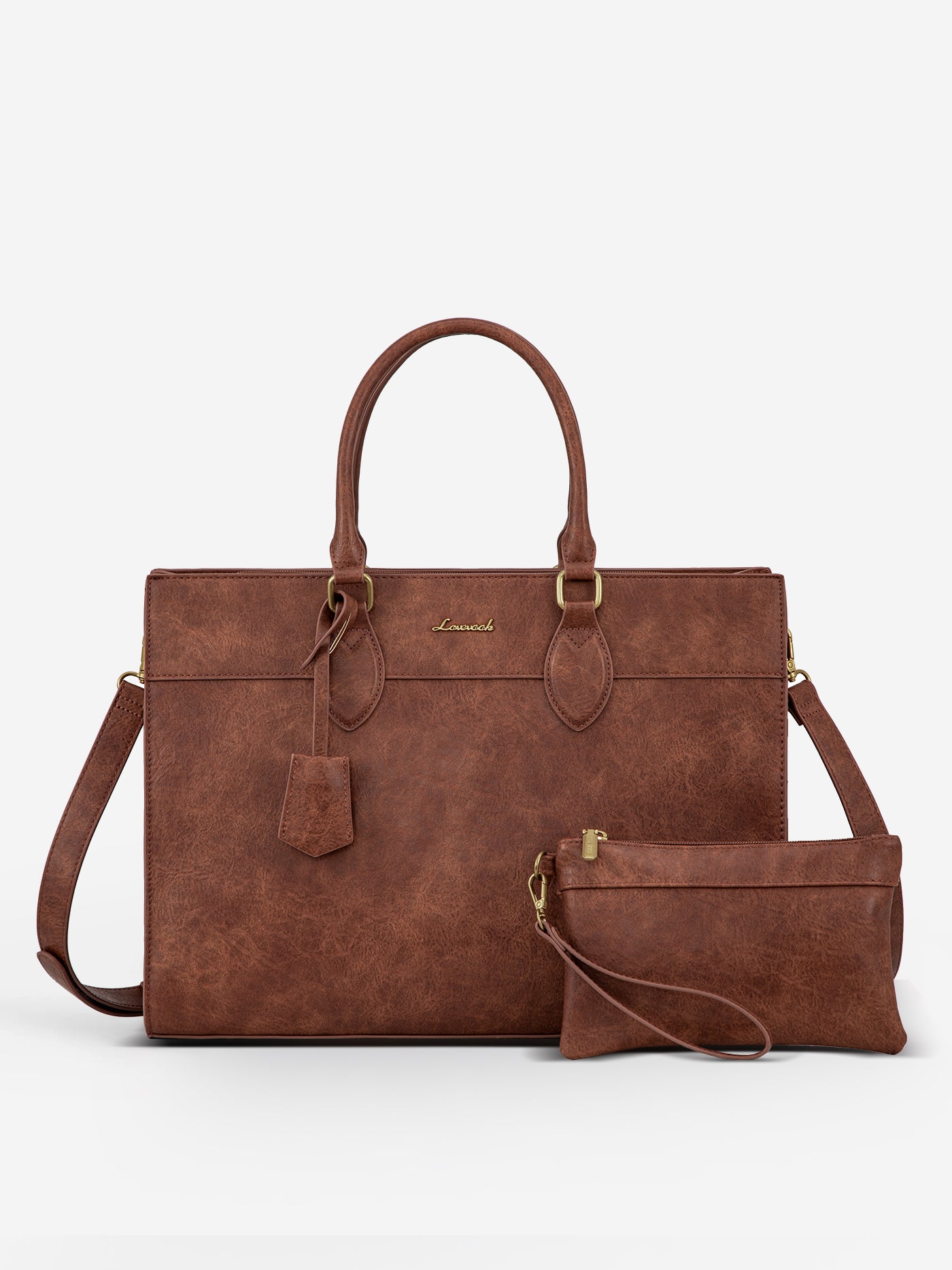 LOVEVOOK Laptop Tote & Shoulder Bag 15.6