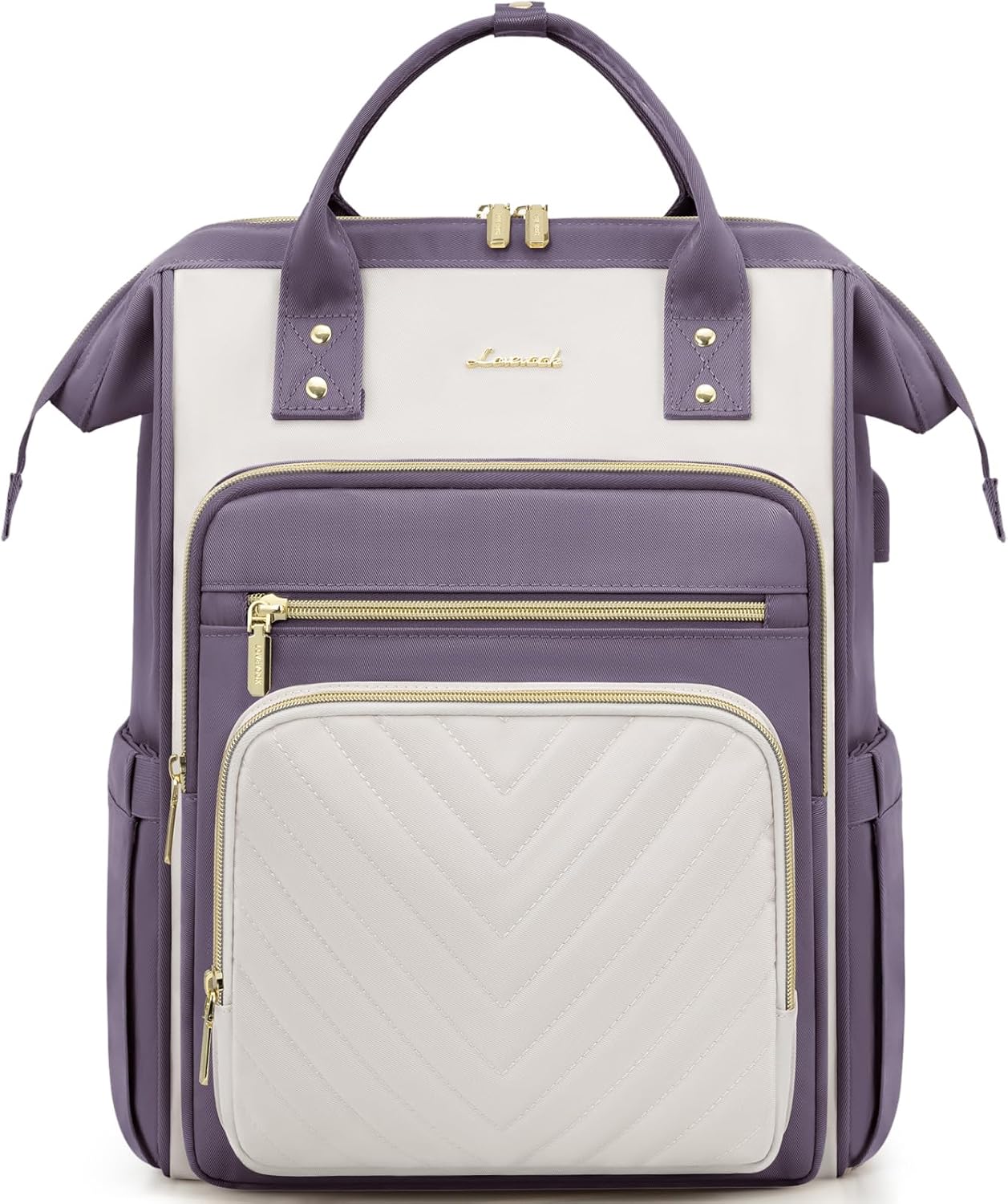 LOVEVOOK Chevron Laptop Backpack 15.6