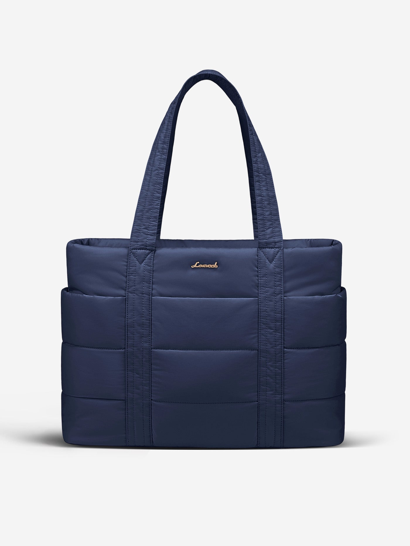 Large Puffer Work Tote Bag, 15.6" 17"