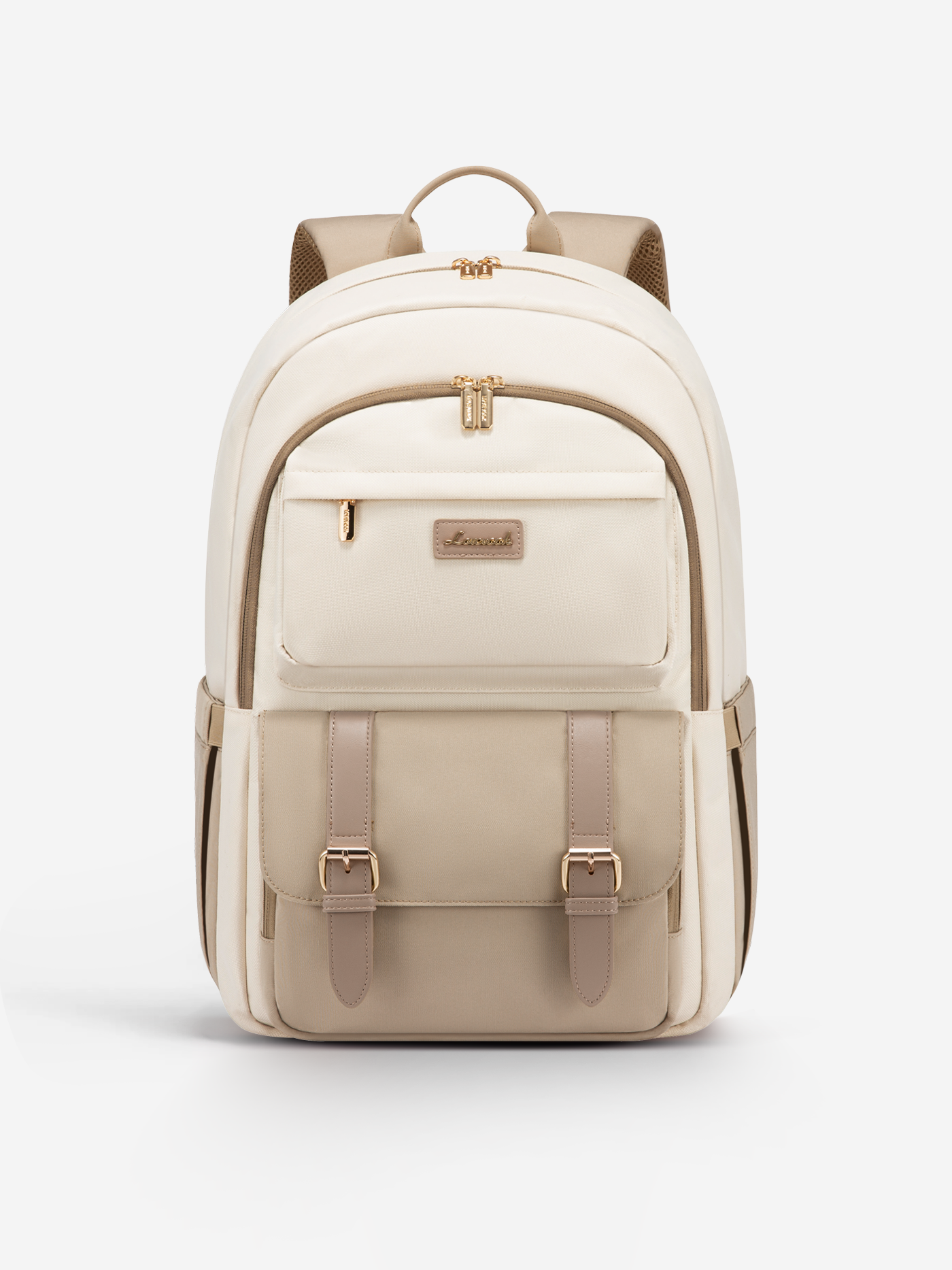 Beige backpack sale