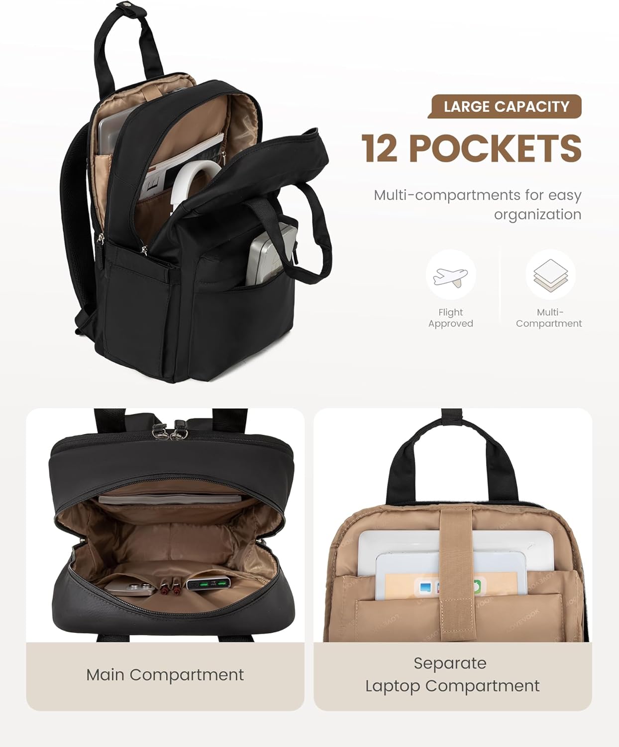 School Laptop Backpack, 15