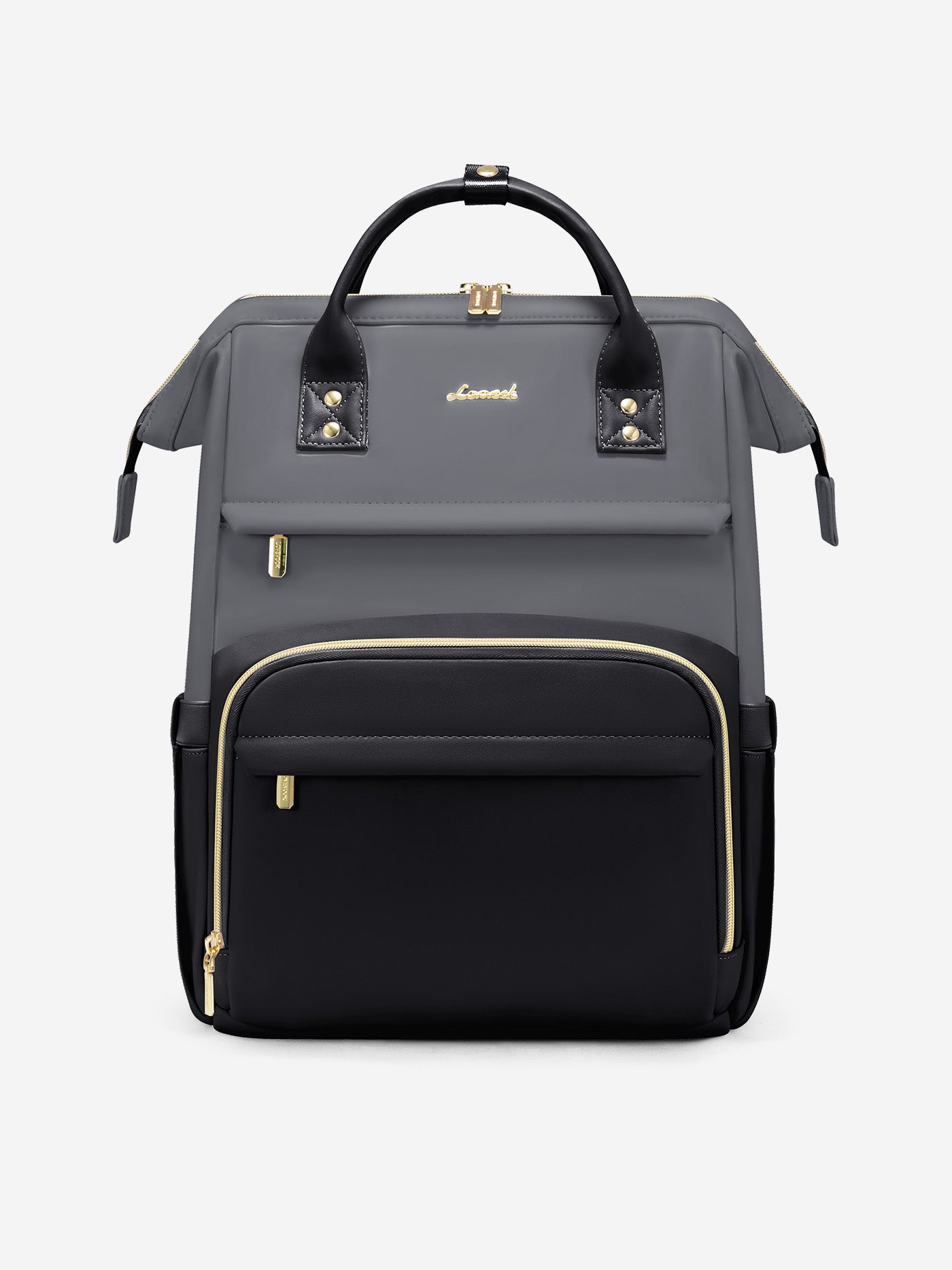 ロバ LOVEVOOK Leather Laptop Backpack 15.6