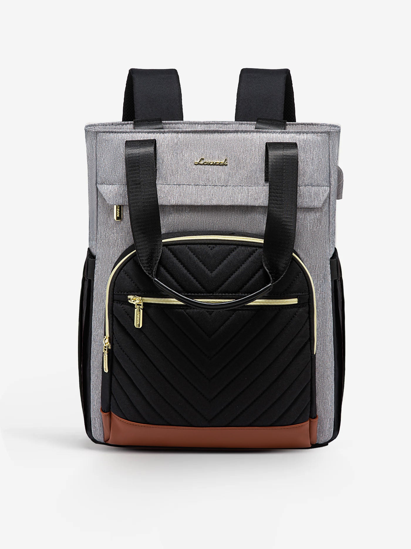 LOVEVOOK Wide Open Laptop Backpack School Backpack, 15.6