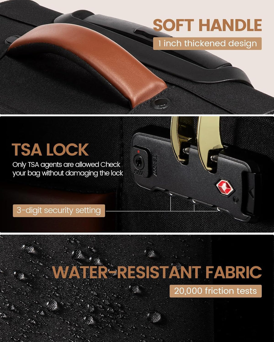 Carry on Suitcase 20 Inch(US ONLY) LOVEVOOK