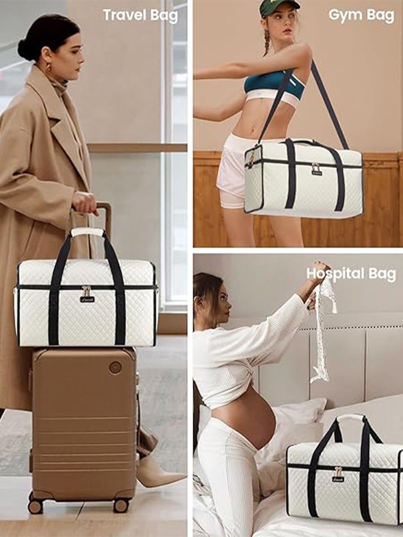 3Pcs Carry On Duffel Bag