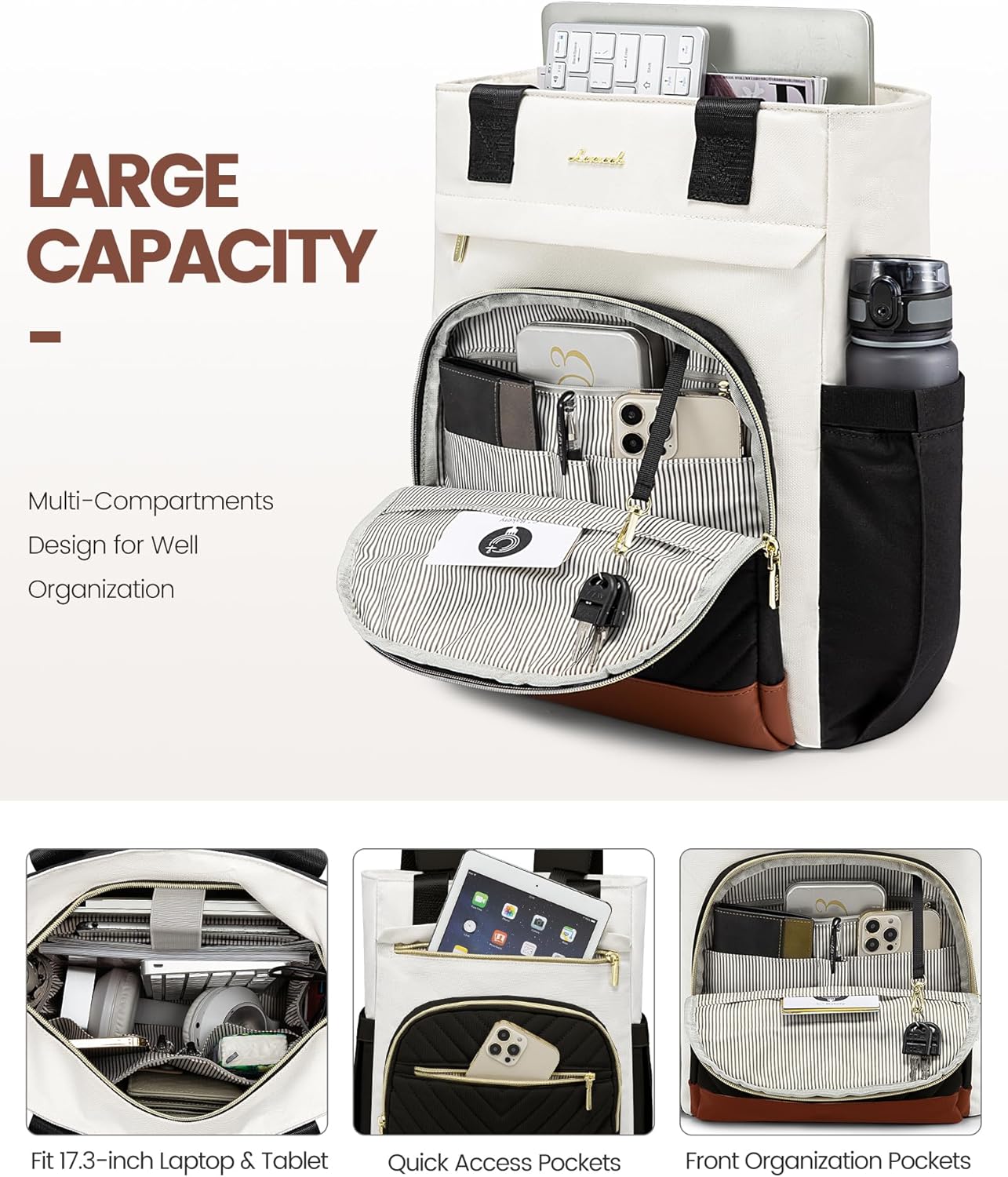 Wide Open Laptop Backpack, 15.6