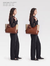 The Anchor Collection Tote Bag, C0003, Gray & Black