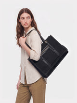 The Anchor Collection Tote Bag, C0004, Black