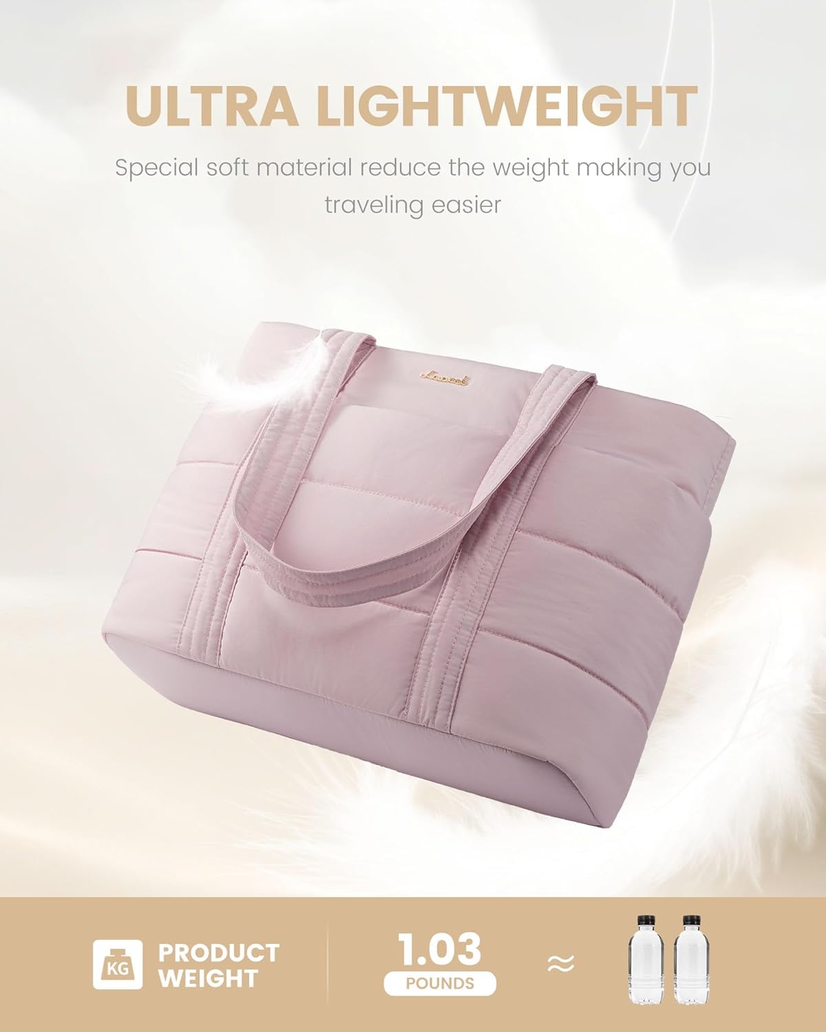 LOVEVOOK Laptop Tote & Shoulder Bag 15.6