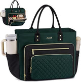 Multi-Pocket Laptop Tote Bag , 15.6" 17.3"