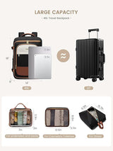 4Pcs Travel Backpack Bag 40L/50L