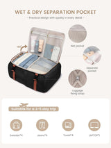 4Pcs Travel Backpack Bag 40L/50L