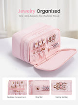 2Pcs Travel Makeup Bag