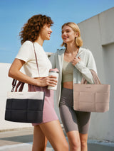 Puffer Tote Bags 11.8" 12.8"