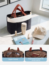 Puffer Tote Bags 11.8" 12.8"