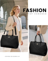 PU Leather Work Bag, 15.6" 17.3"