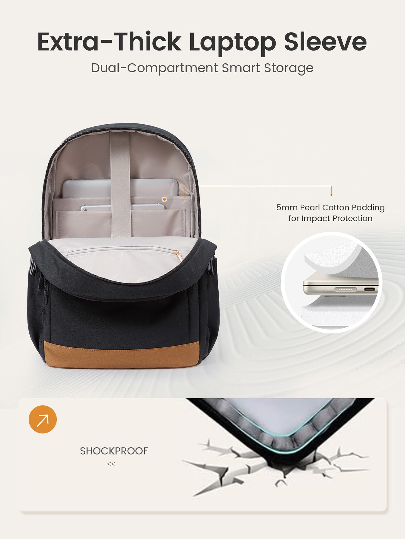 Travel Laptop Backpack 15.6" 17.3"