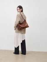 The Anchor Collection Hobo Bag, C0005, Cognac