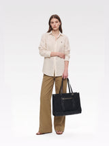 The Anchor Collection Tote Bag, C0004, Black