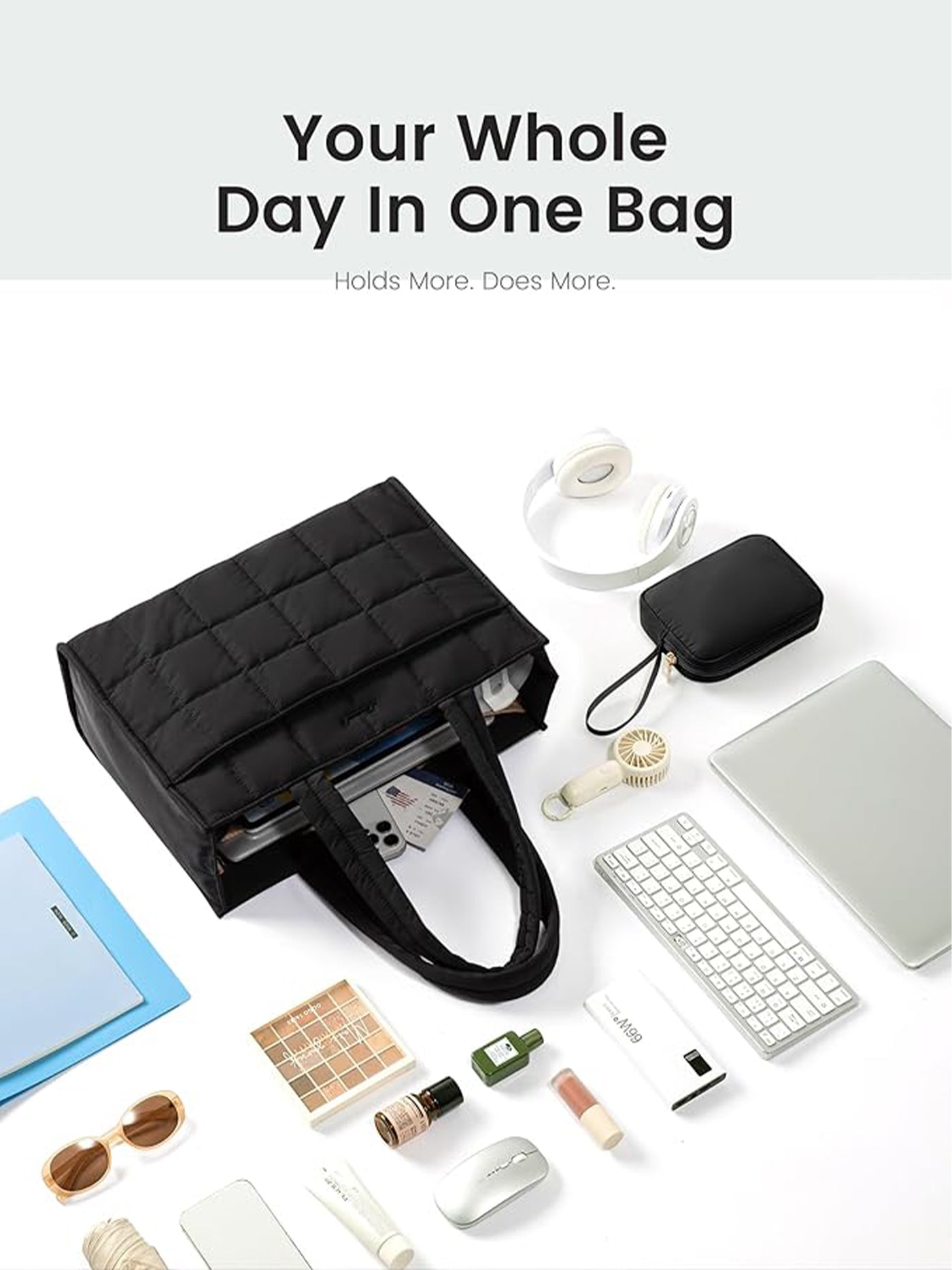 Puffer Work Handbag, 15.6" 17.3"