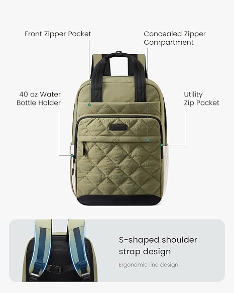 LOVEVOOK Travel Backpack 15.6" 17.3" 5382