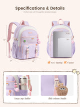 School Laptop Backpack, 5591 15.6" 17.3"