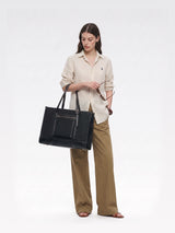 The Anchor Collection Tote Bag, C0004, Black
