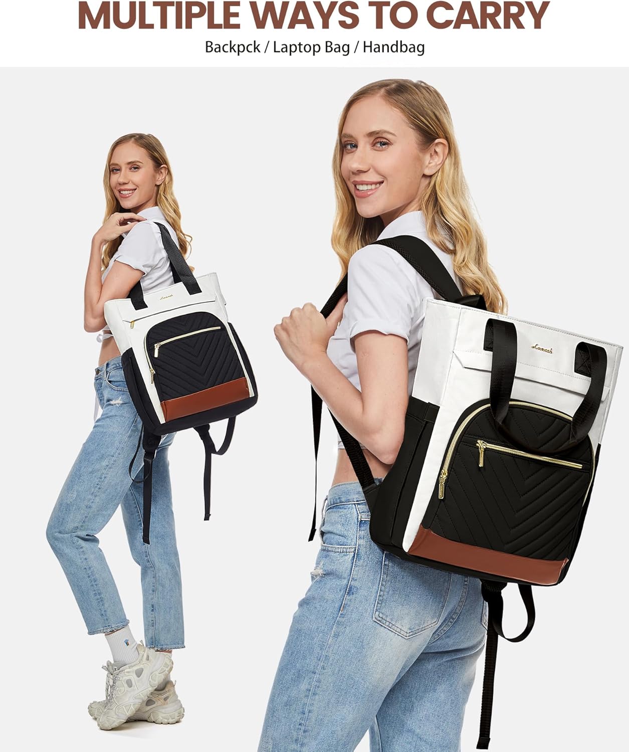 brand via convertible laptop backpack Active 45L in Jet Black the 10X will prove to be a reliable and stylish companion thatll complement your style and looks. LOVEVOOK Wide Open Laptop Backpack
