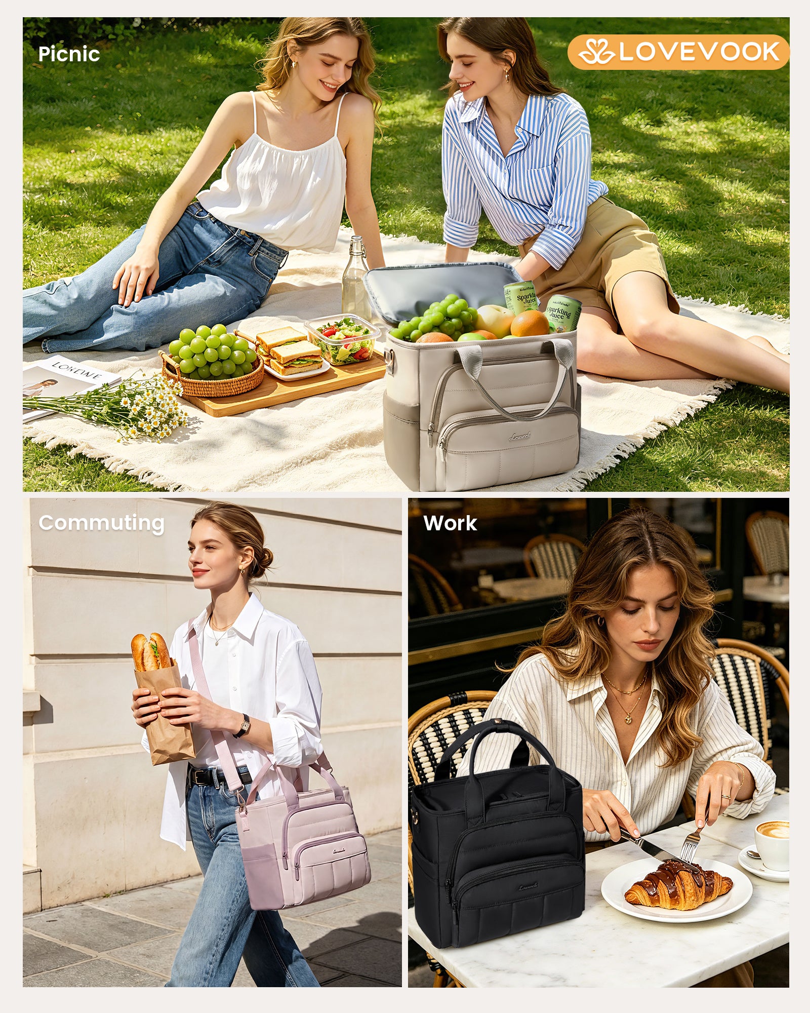 Puffer Lunch Bag 13L/18L,5769