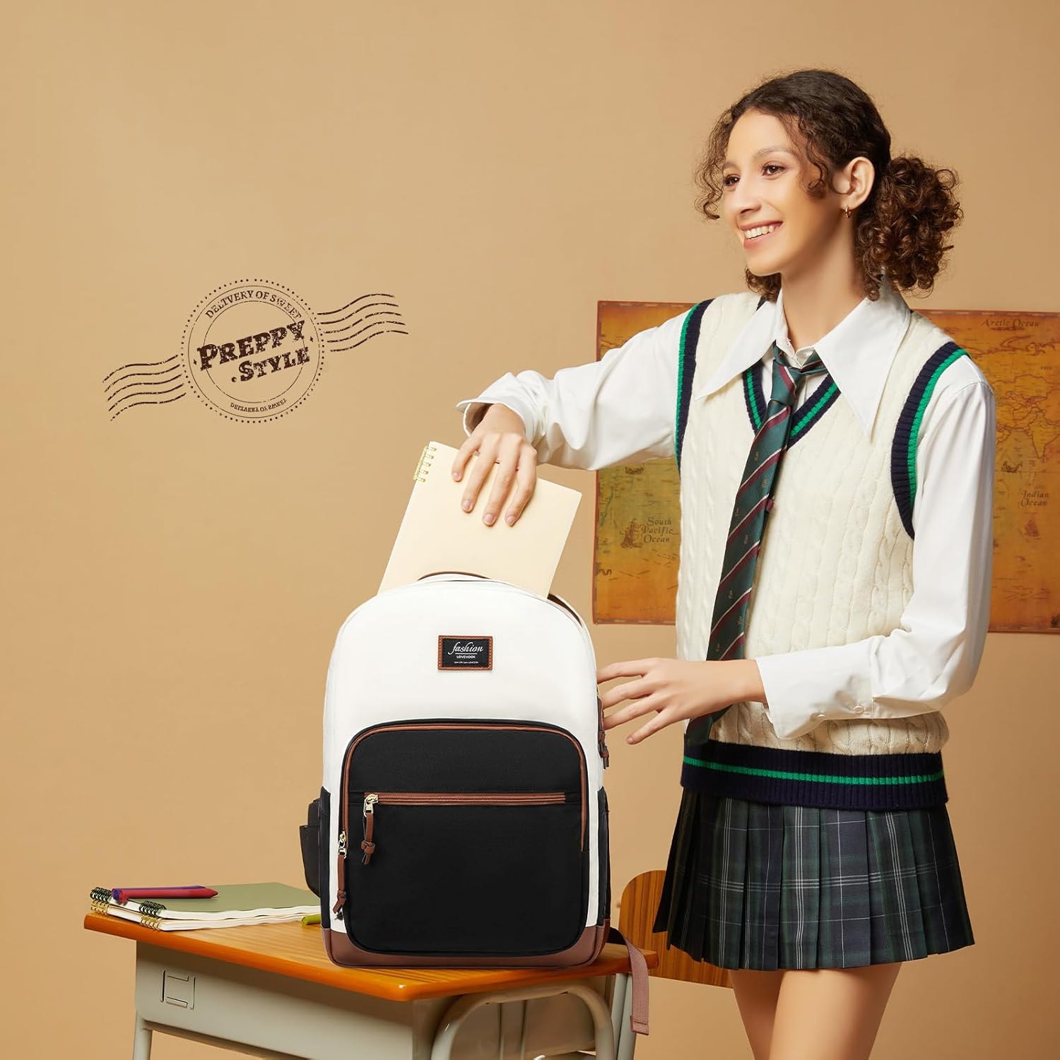 LIKE NEW LOVEVOOK Classic & Stylish Travel School Backpack with tags! LOVEVOOK Mini School Backpack for Women Girls 11 main image 3
