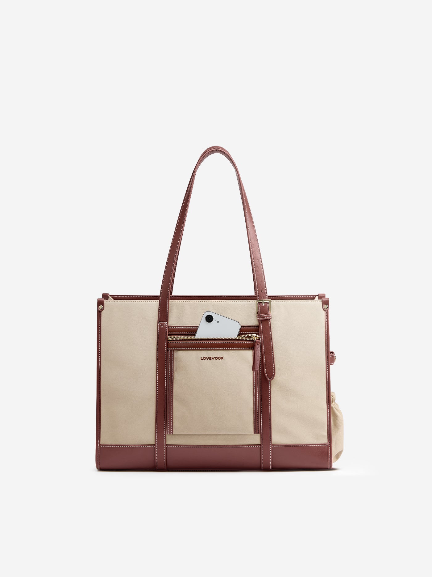 The Anchor Collection Tote Bag, C0004, Cognac