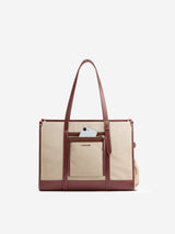 The Anchor Collection Tote Bag, C0004, Cognac