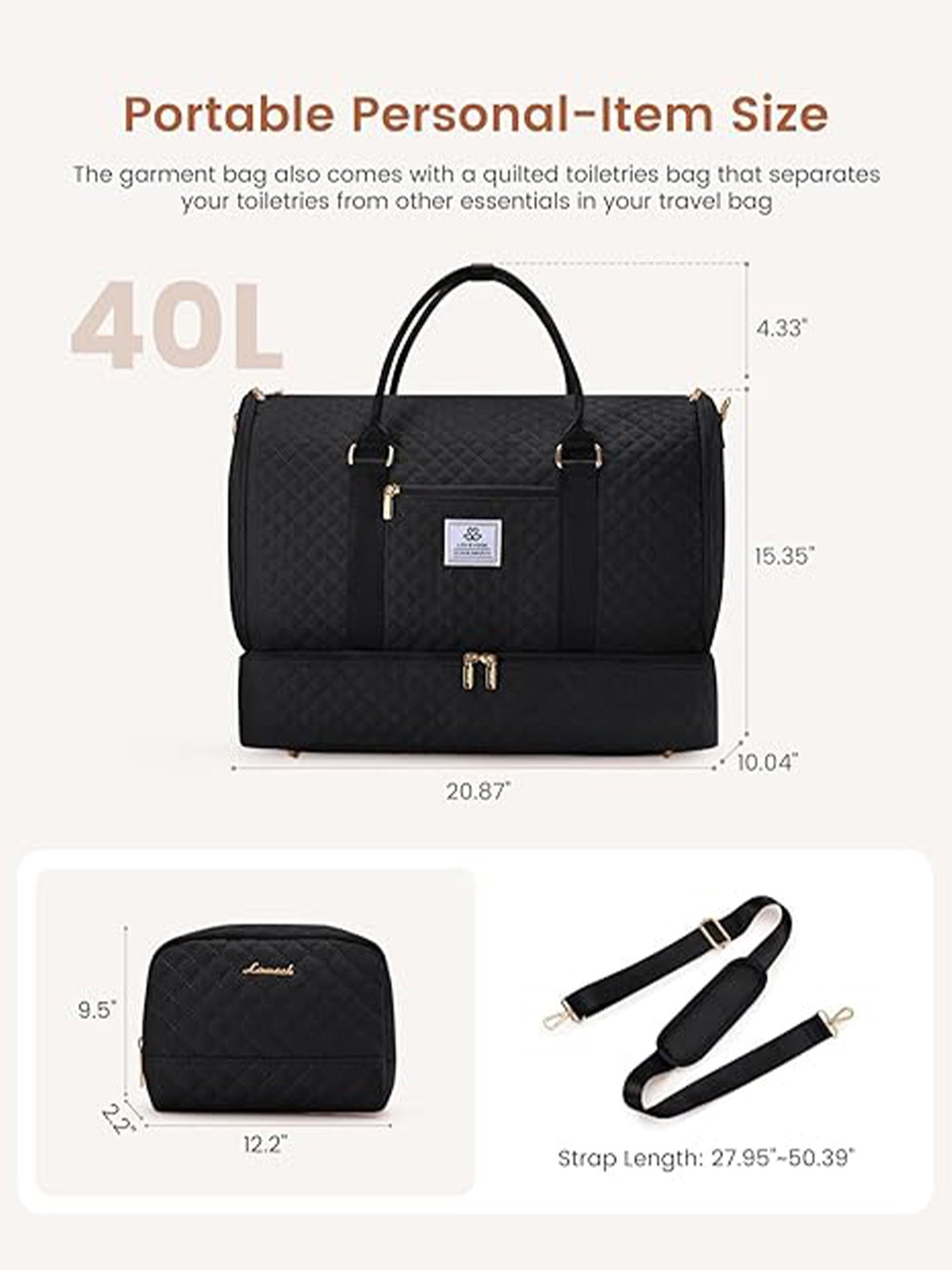 Convertible Garment Bag