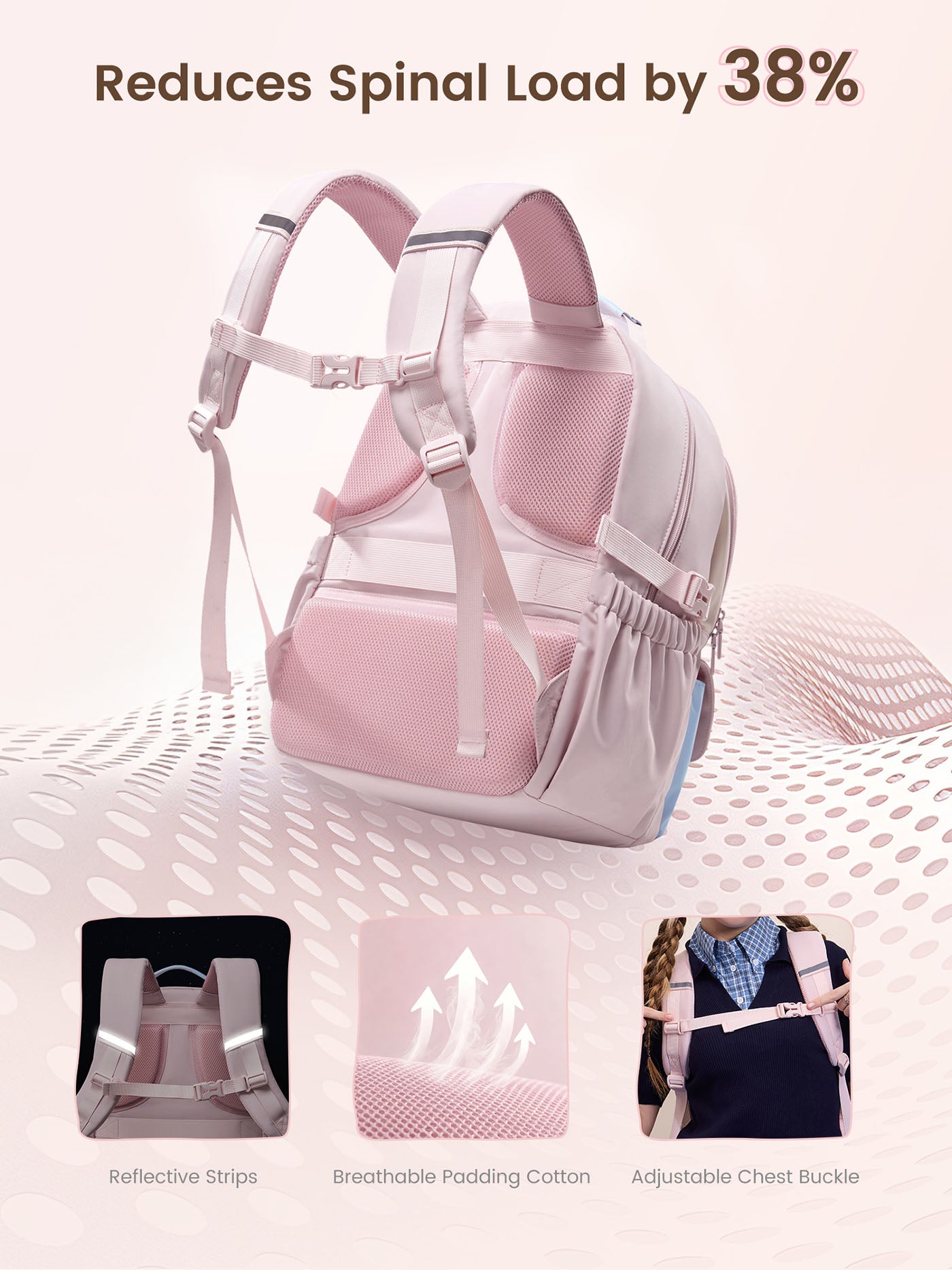 Cute School Backpack，5583