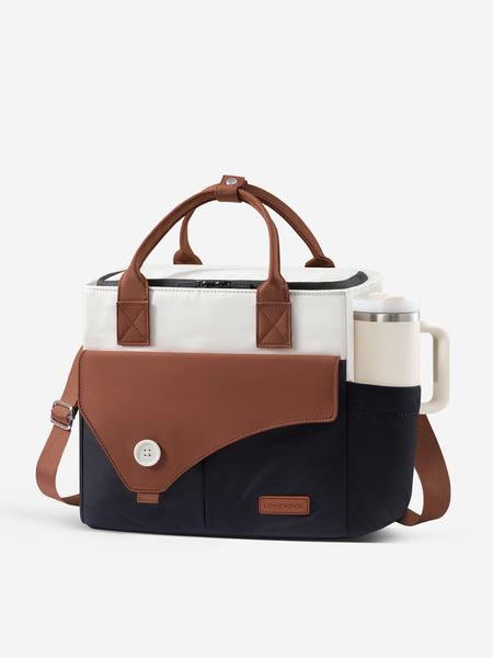 BLACKPALMS ラフシモンズ ルックブック LOVEVOOK Insulated Lunch Bag 13L/17L with 40oz Cup Holder, 3-Layer