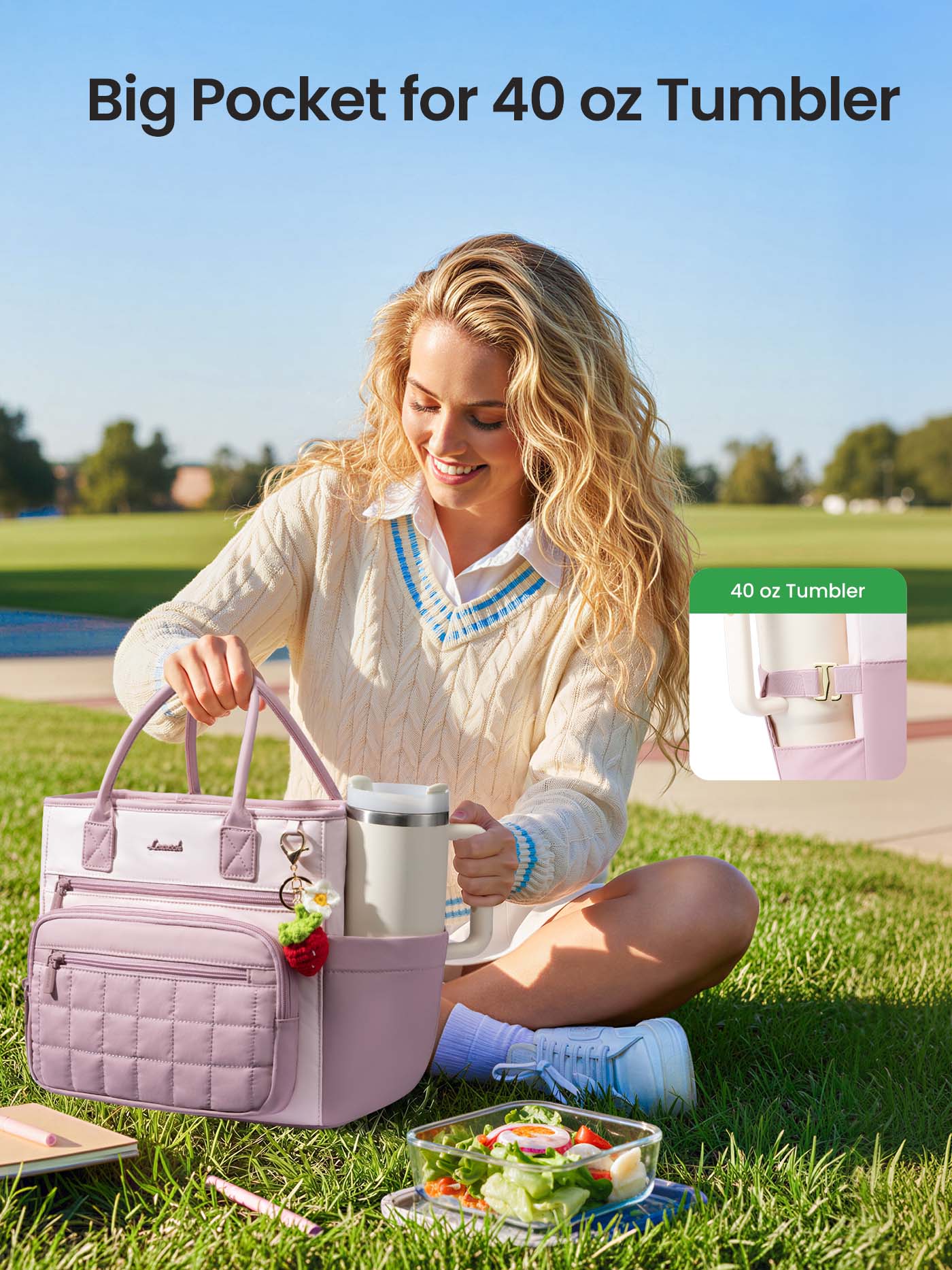 LOVEVOOK Insulated Lunch Bag 13L/18L 5781