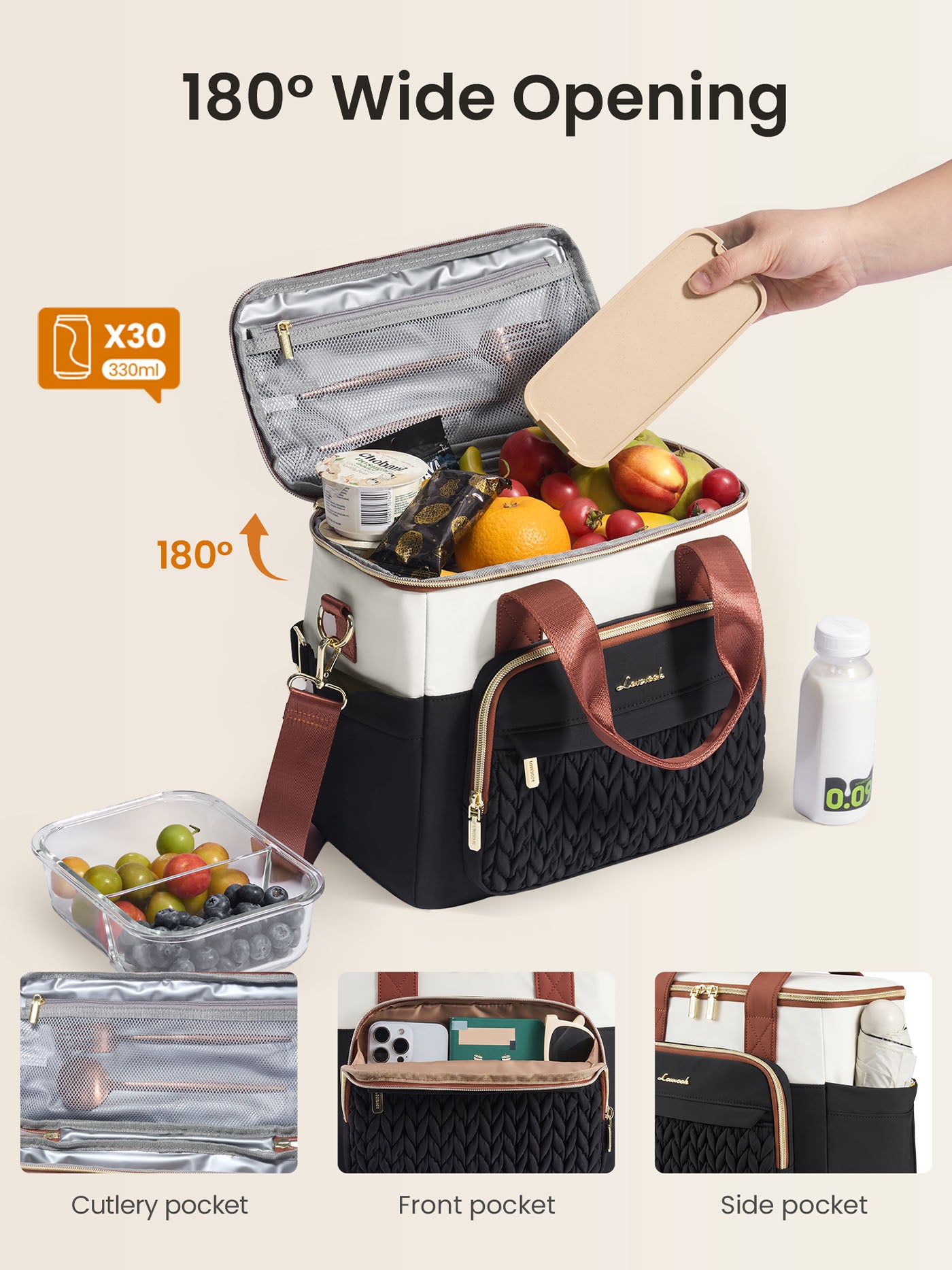 Insulated Lunch Tote Bag 13L/18L