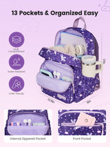 Kids Unicorn Backpack 13" 15"