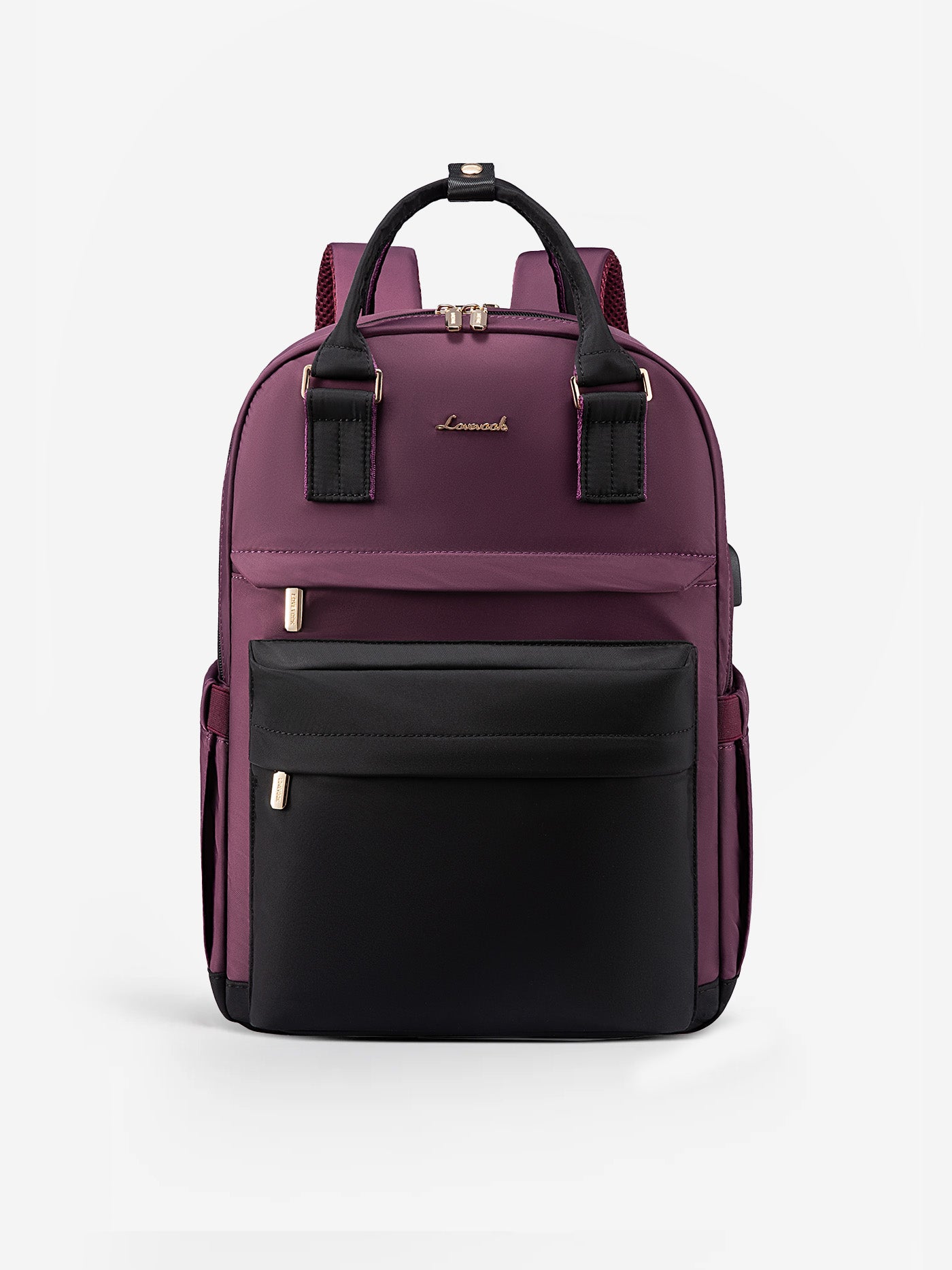 best sellers laptop backpack LOVEVOOK Molerolly I Laptop Backpack 15.6" 17.3" with USB Charging Port and Multiple Compartments, Black / 17.3 Inch