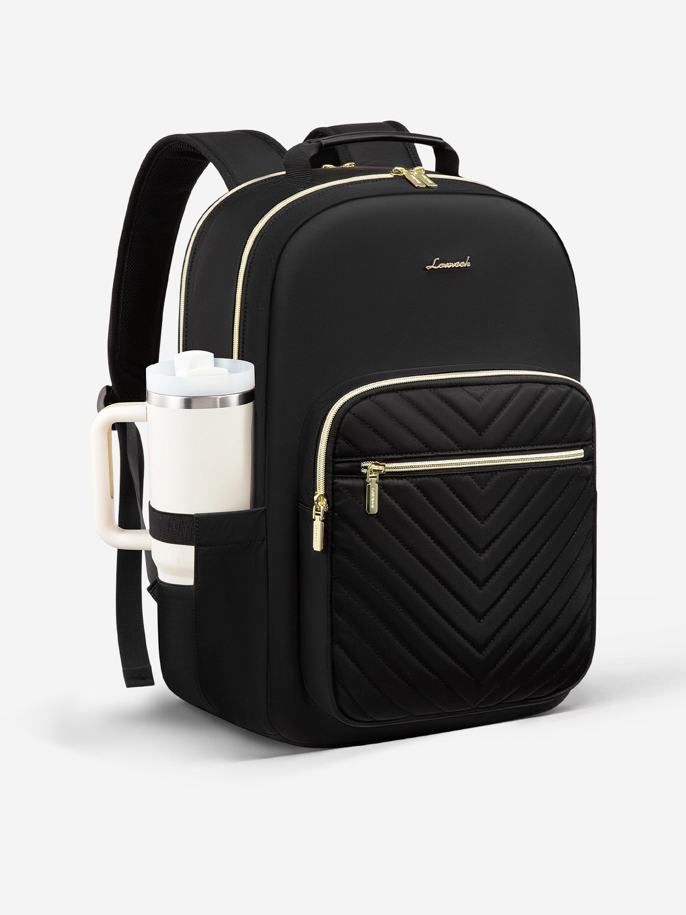 backpacks with laptop holder and style LOVEVOOK Backpack Tumbler Holder, Fits 15.6–18.4 Inch, 16 Pockets, Water-Resistant, 18.4 Inch with Tumbler / Black Penn Spinfisher VII Spinning e:category-item-category-code:SOCCER_LIVERPOOL curve shoulder straps follow Reel Size:C5000