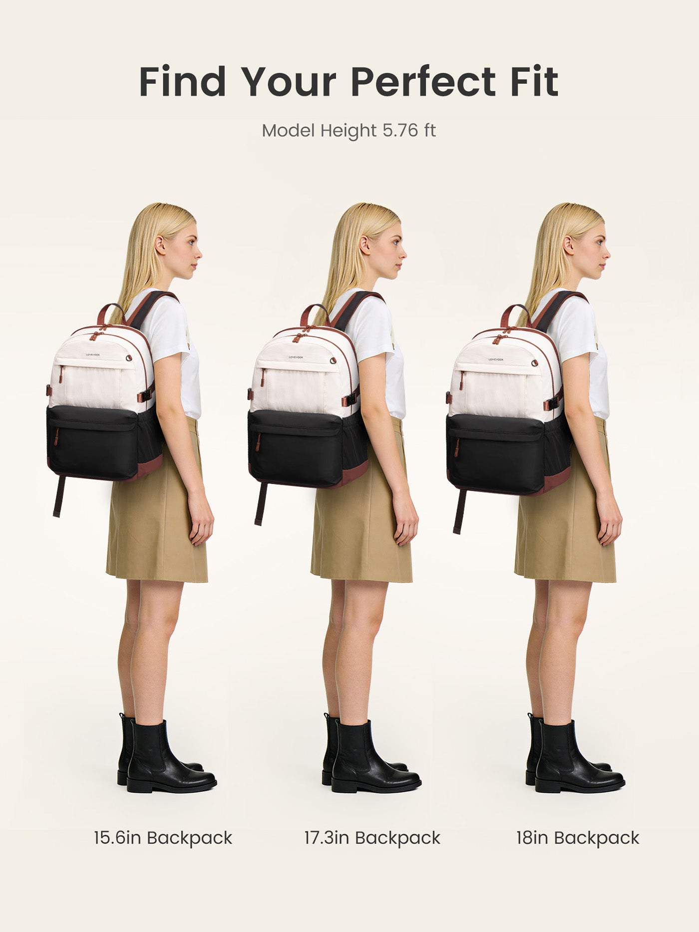 Laptop Backpack 15.6" 17.3" 18"