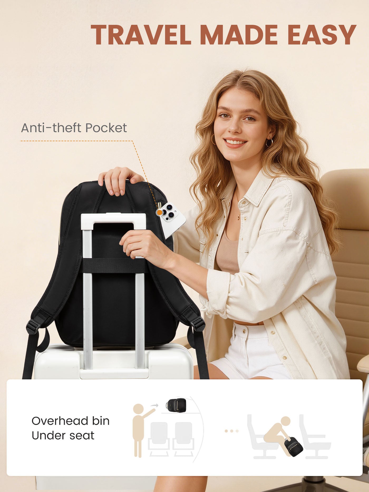 Laptop Backpack 15.6" 17.3" 18.4"