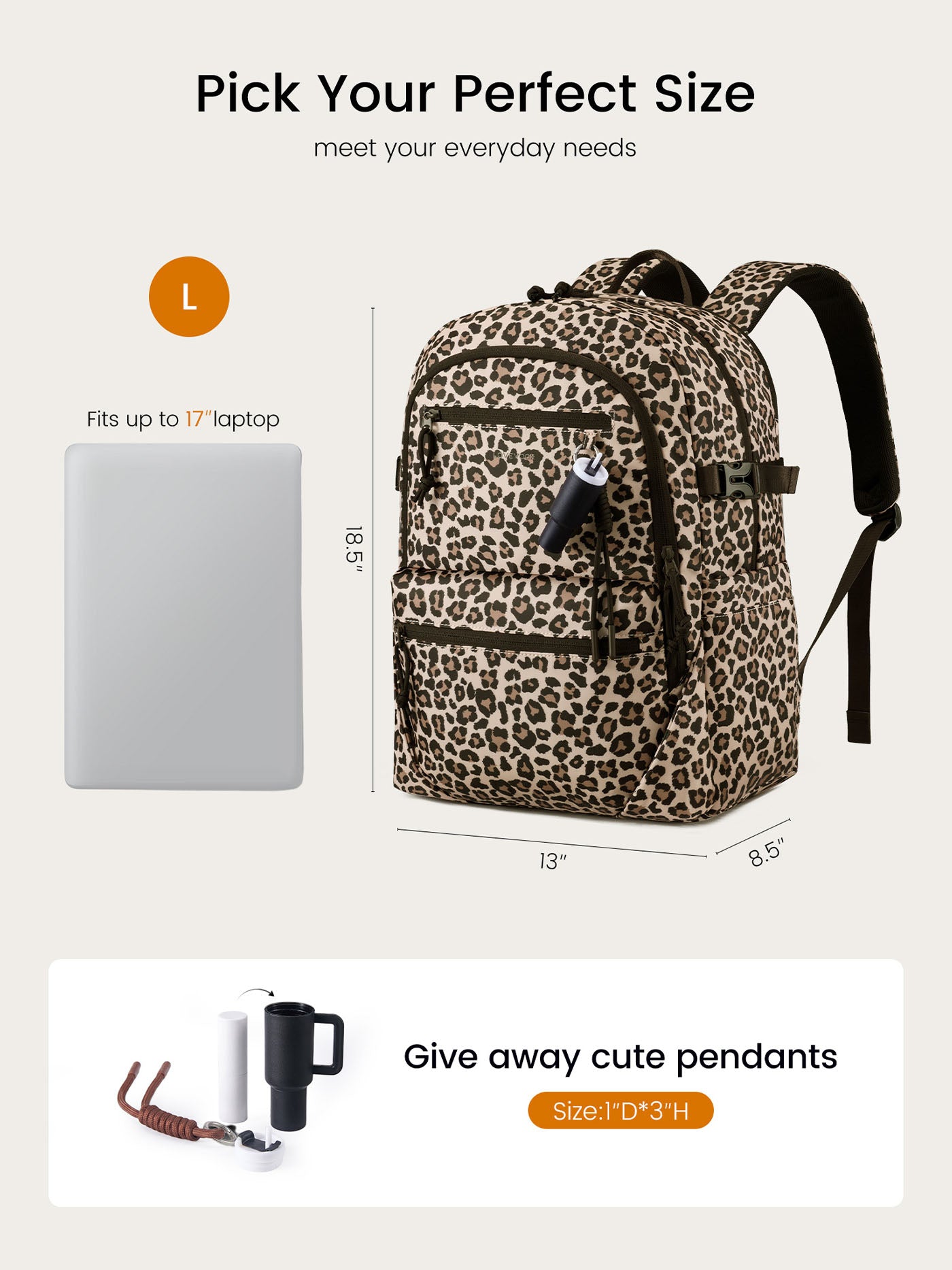 Laptop Backpack 15.6" 17" 18"
