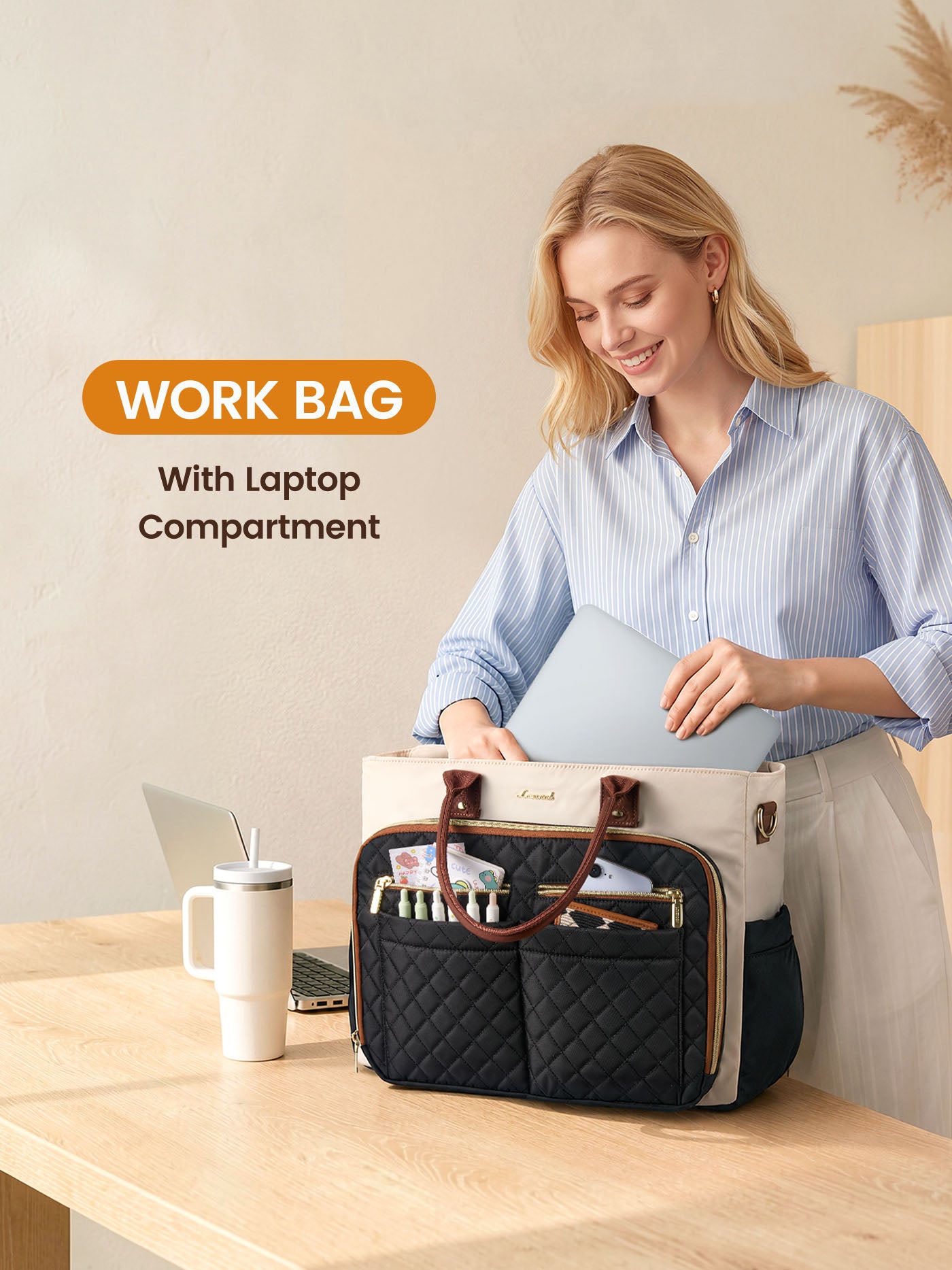 Laptop Tote Bag 15.6" 17.3",5776