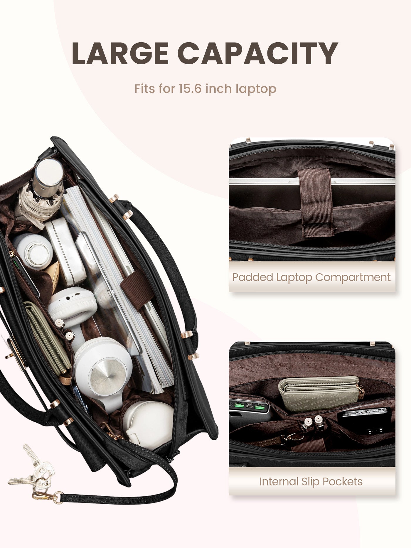 Laptop Tote Work Bag