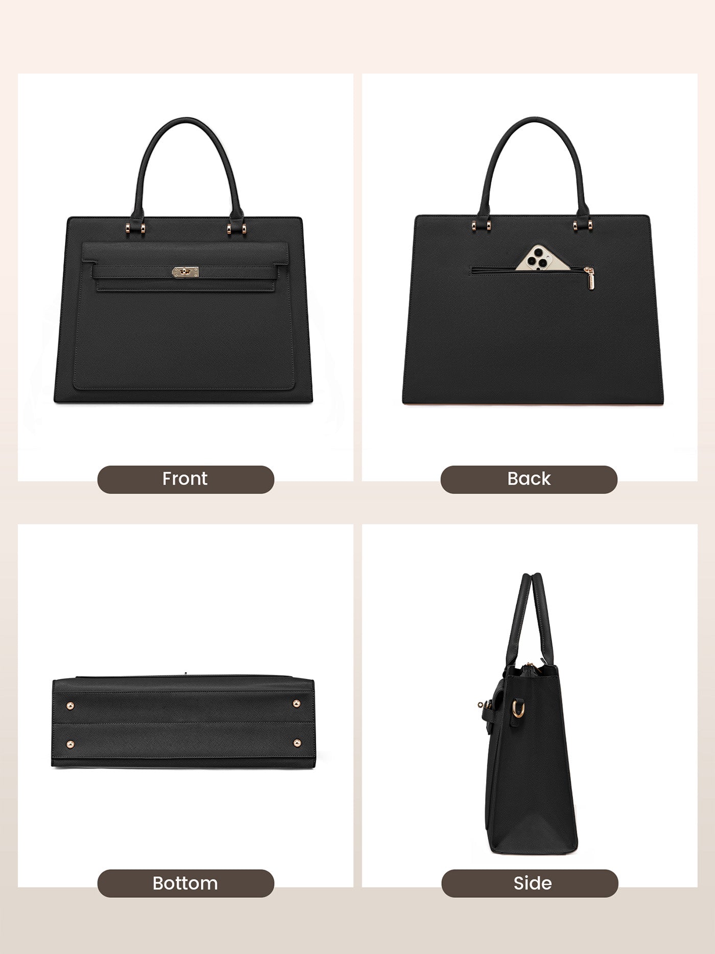 Laptop Tote Work Bag